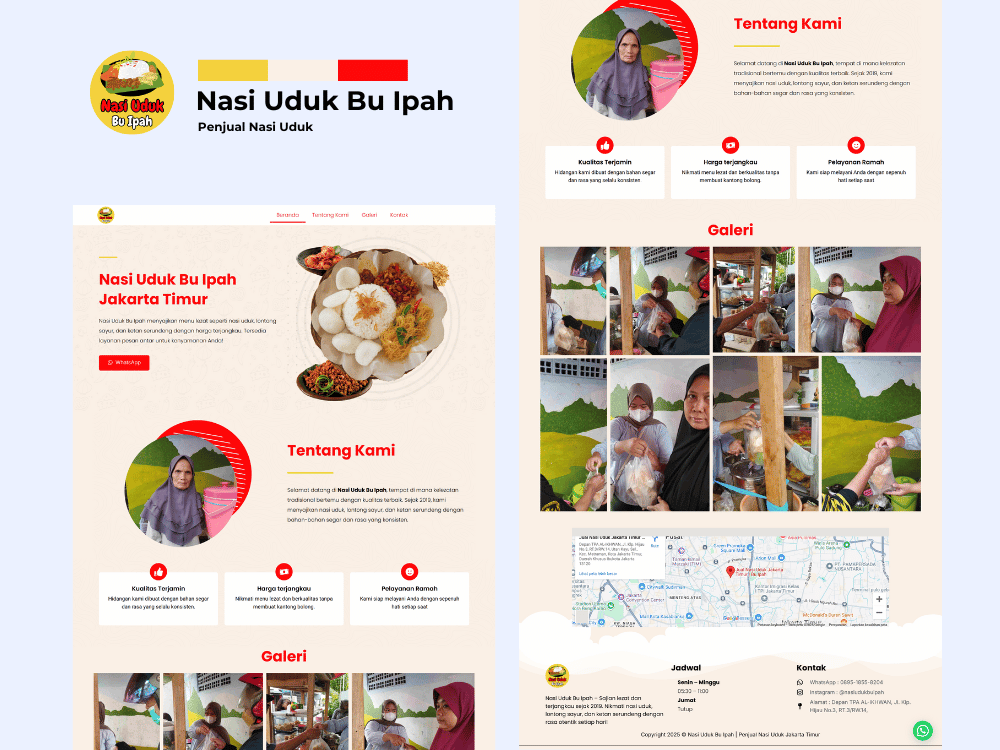 Mock Up Desain UMKM